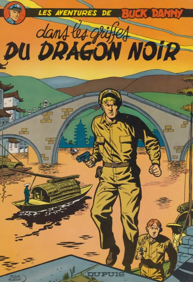Couverture de l'album Buck Danny Tome 5 Dans les griffes du Dragon Noir