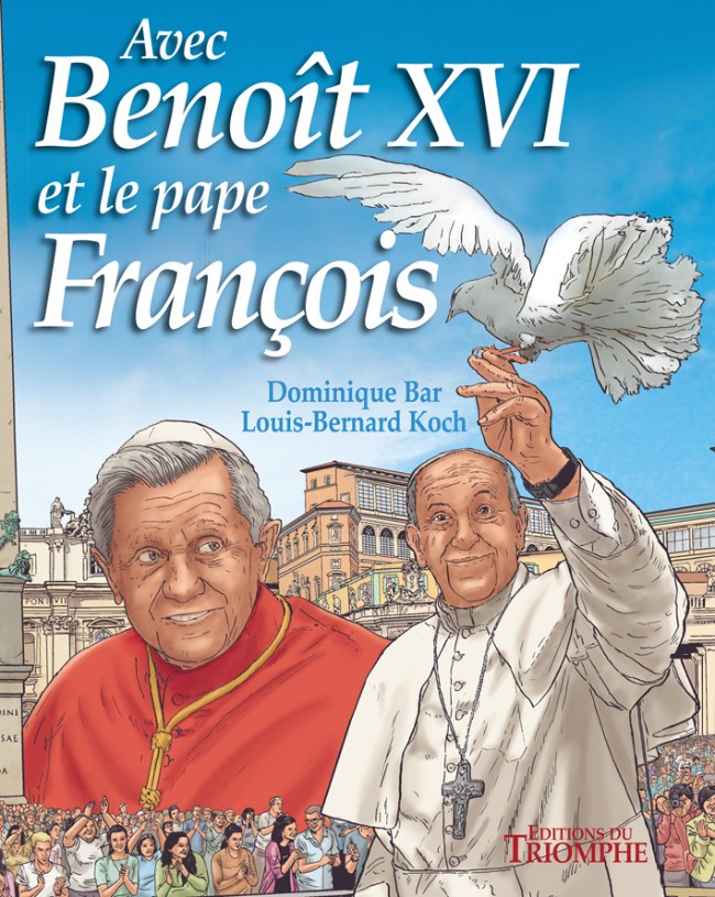 Couverture de l'album Avec Jean-Paul II Tome 4 Avec Benoît XVI et le pape François