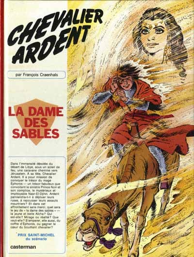 Couverture de l'album Chevalier Ardent Tome 8 La dame des sables