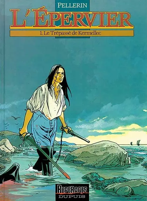 Couverture de l'album L'Épervier Tome 1 Le Trépassé de Kermellec