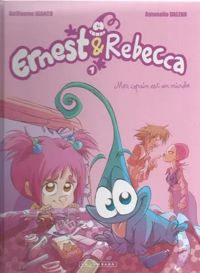 Couverture de l'album Ernest & Rebecca Tome 1 Mon copain est un microbe