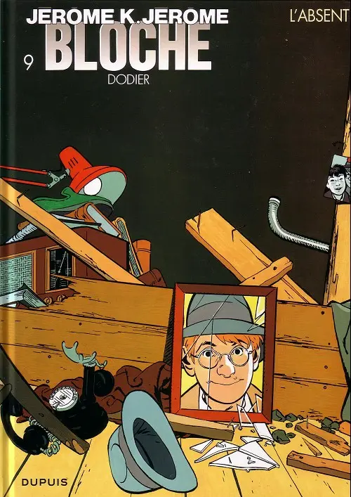 Couverture de l'album Jérôme K. Jérôme Bloche Tome 9 L'absent