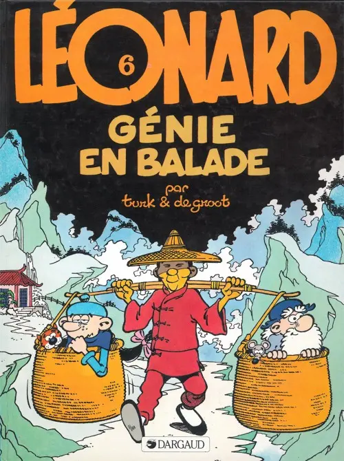 Couverture de l'album Léonard Tome 6 Génie en balade
