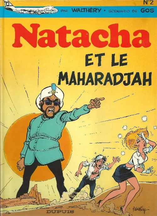 Couverture de l'album Natacha Tome 2 Natacha et le Maharadjah