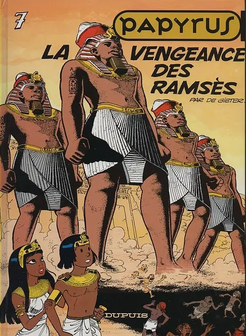 Couverture de l'album Papyrus Tome 7 La vengeance des Ramsès