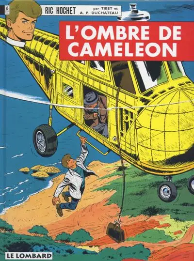 Couverture de l'album Ric Hochet Tome 4 L'ombre de caméléon