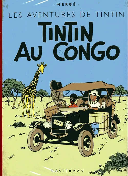 Couverture de l'album Tintin Tome 2 Tintin au Congo