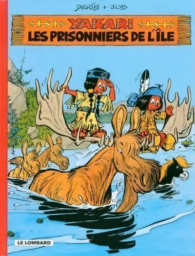Couverture de l'album Yakari Tome 9 Les prisonniers de l'île