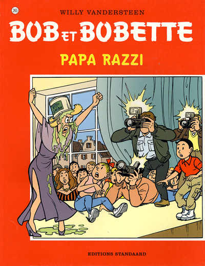 Couverture de l'album Bob et Bobette Tome 265 Papa razzi