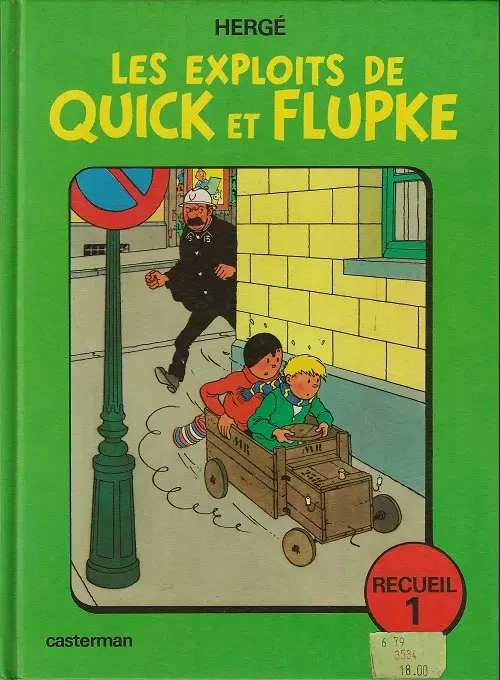 Couverture de l'album Quick et Flupke - Gamins de Bruxelles Recueil 1