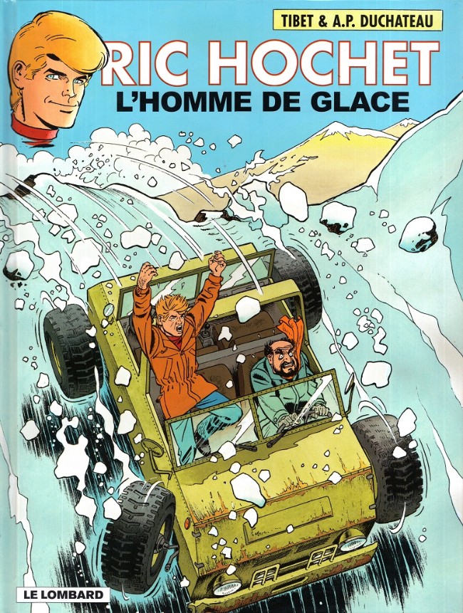 Couverture de l'album Ric Hochet Tome 69 L'homme de glace