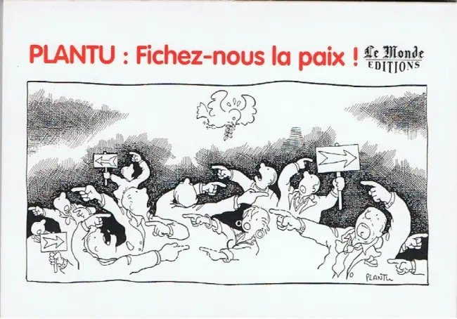 Couverture de l'album Fichez-nous la paix !