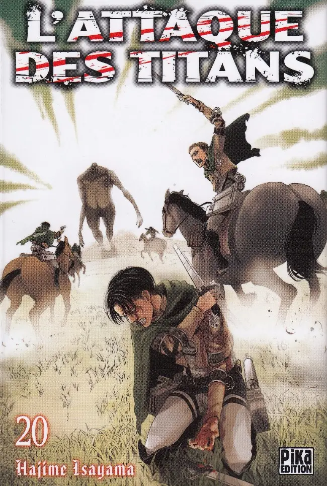 Couverture de l'album L'Attaque des Titans 20