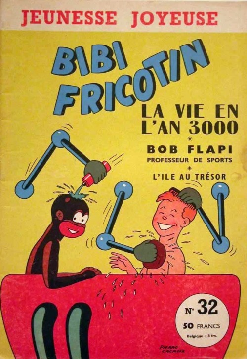 Couverture de l'album Bibi Fricotin Tome 32 La vie en l'an 3000