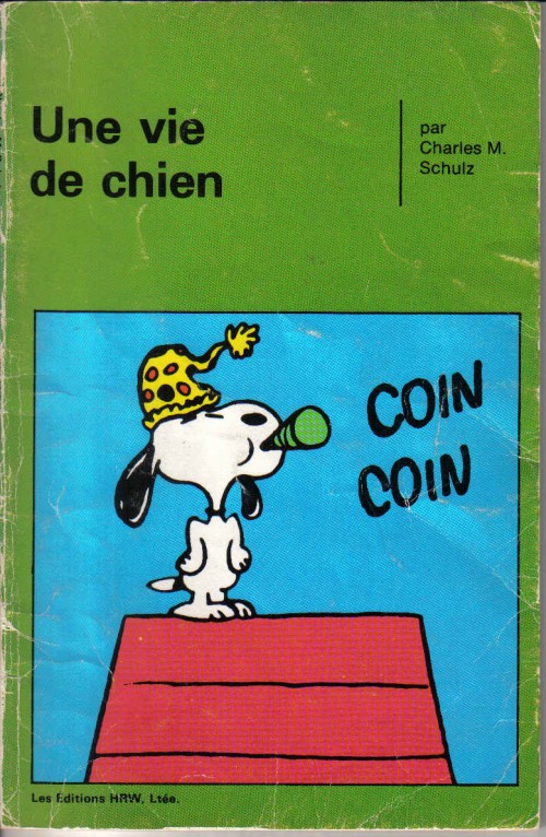 Couverture de l'album Peanuts Tome 14 Une vie de chien