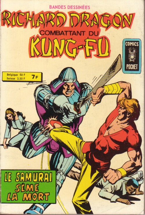 Couverture de l'album Richard Dragon - Combattant du Kung-Fu Album N° 5
