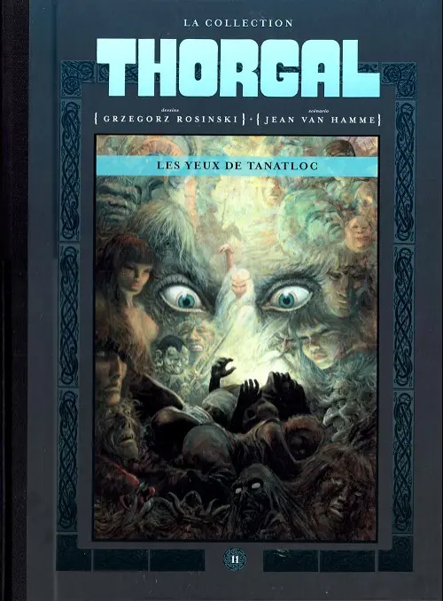 Couverture de l'album Thorgal La collection Tome 11 Les yeux de Tanatloc
