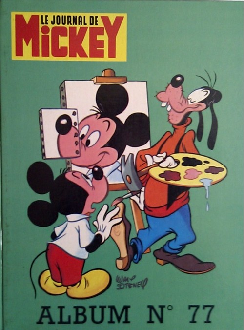 Couverture de l'album Le Journal de Mickey Album N° 77