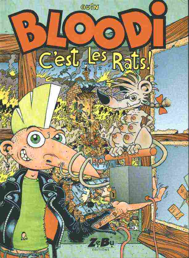 Couverture de l'album Bloodi Tome 3 C'est les rats!