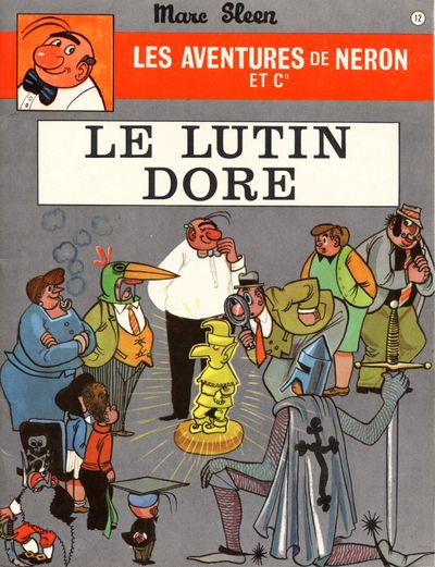 Couverture de l'album Les Aventures de Néron et Co Tome 12 Le lutin doré