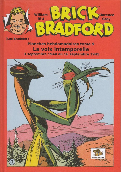 Couverture de l'album Brick Bradford Planches hebdomadaires Tome 9 La voix intemporelle