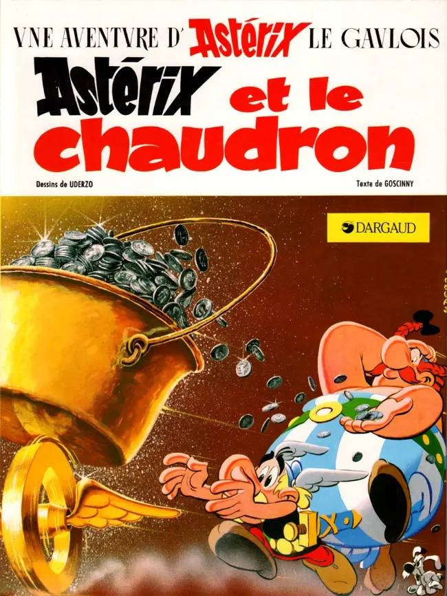 Couverture de l'album Astérix Tome 13 Astérix et le chaudron