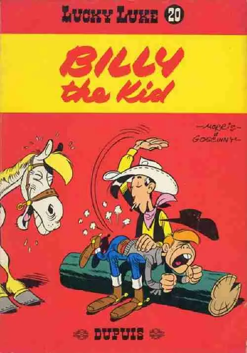 Couverture de l'album Lucky Luke Tome 20 Billy the Kid