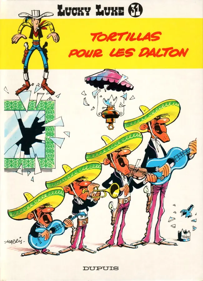 Couverture de l'album Lucky Luke Tome 31 Tortillas pour les Dalton