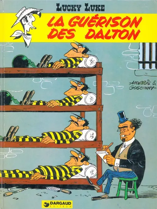 Couverture de l'album Lucky Luke Tome 44 La guérison des Dalton