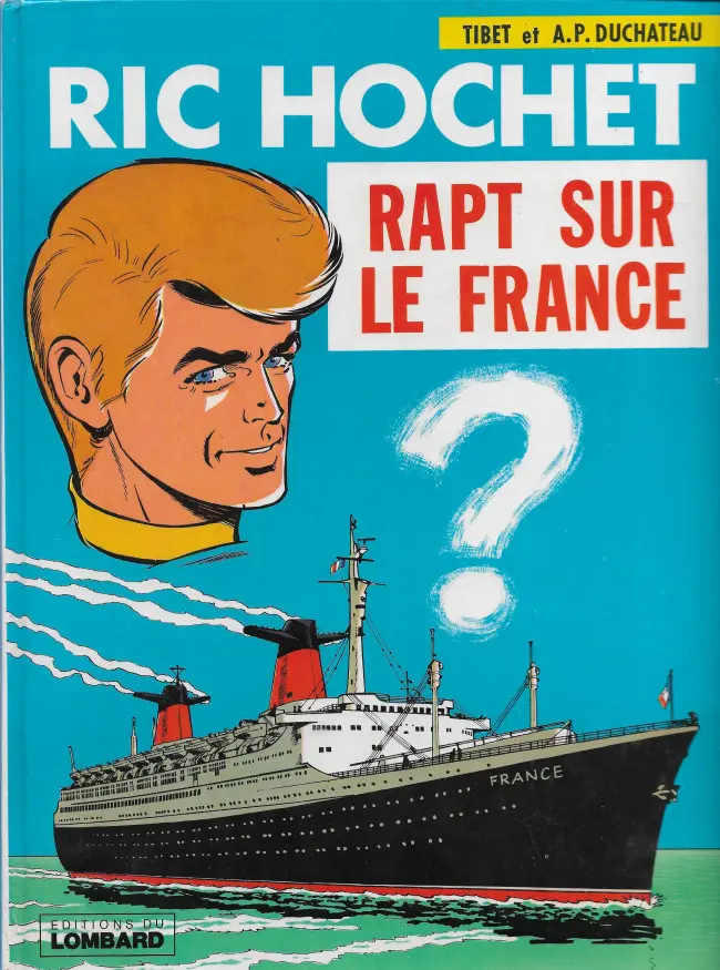 Couverture de l'album Ric Hochet Tome 6 Rapt sur le France