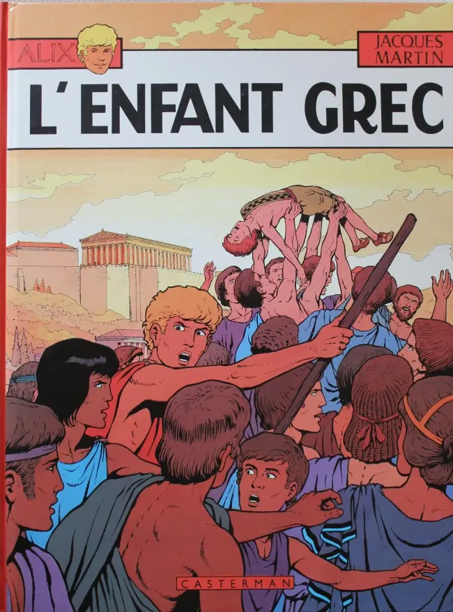 Couverture de l'album Alix Tome 15 L'enfant grec