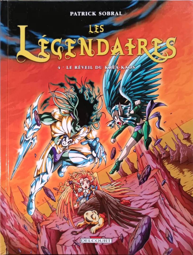 Couverture de l'album Les Légendaires Tome 4 Le réveil du Kréa-Kaos