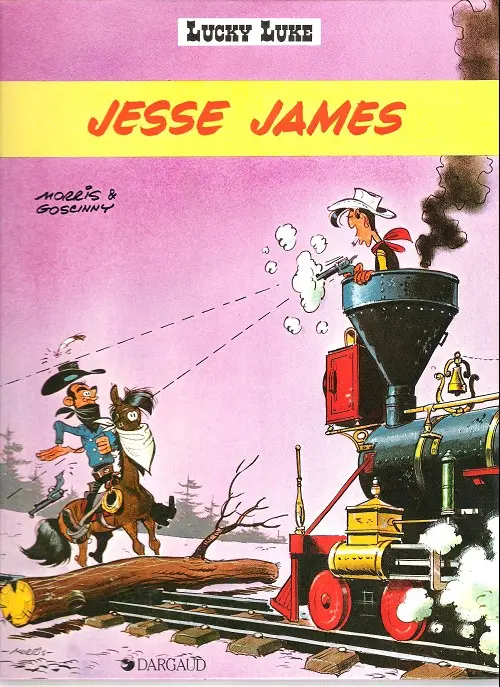 Couverture de l'album Lucky Luke Tome 35 Jesse James