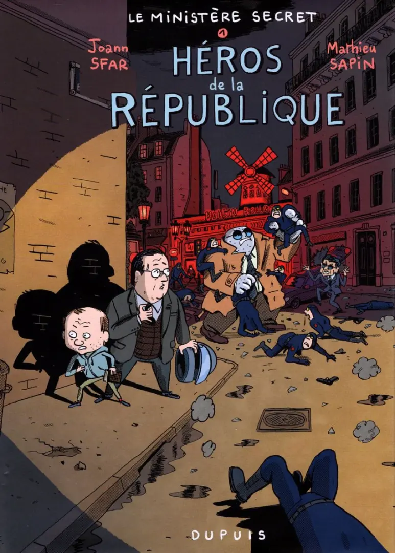 Couverture de l'album Le ministère secret Tome 1 Héros de la république