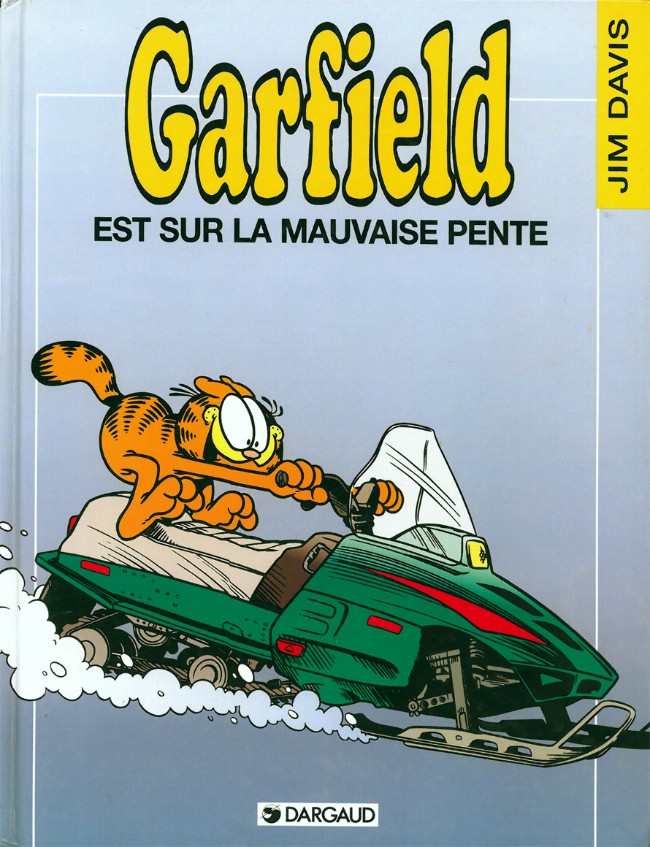 Couverture de l'album Garfield Tome 25 Garfield est sur la mauvaise pente