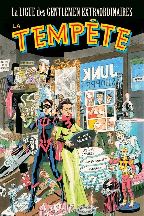 Couverture de l'album La Ligue des Gentlemen Extraordinaires Volume 6 La Tempête