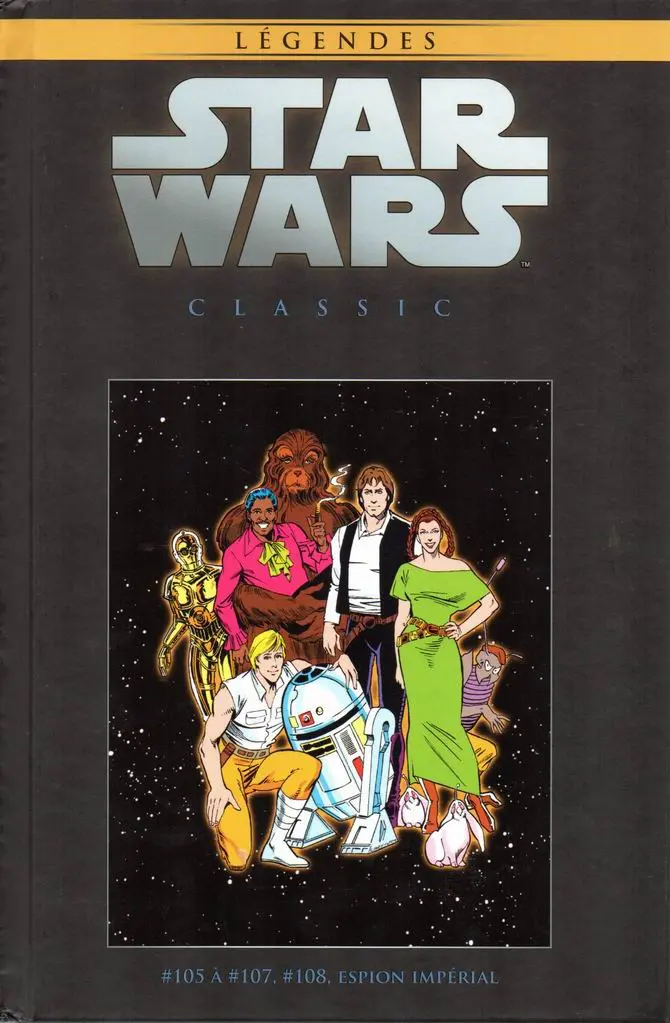 Couverture de l'album Star Wars - Légendes - La Collection Tome 136 Star Wars Classic #105 à #107, #108 et Espion impérial