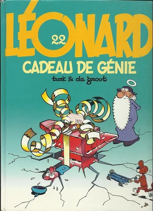 Couverture de l'album Léonard Tome 22 Cadeau de génie
