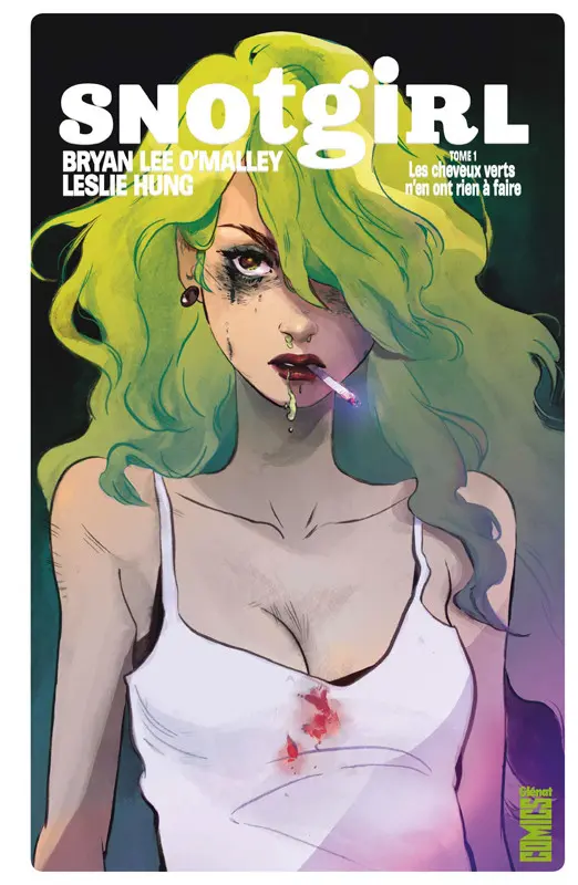 Couverture de l'album Snotgirl Tome 1 Les cheveux verts n'en ont rien à faire