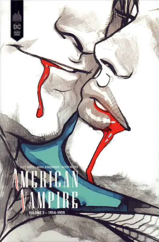 Couverture de l'album American Vampire Volume 3 1954-1959