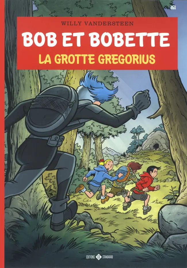 Couverture de l'album Bob et Bobette Tome 361 La grotte Gregorius
