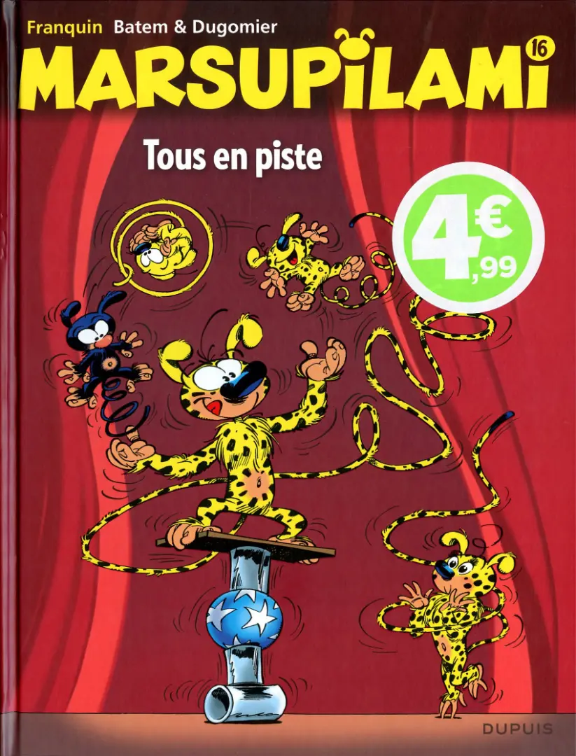 Couverture de l'album Marsupilami Tome 16 Tous en piste