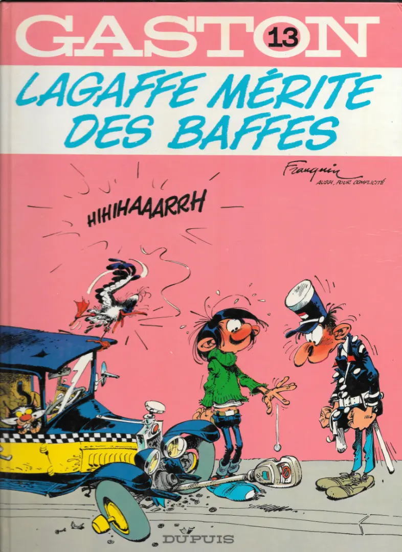 Couverture de l'album Gaston Tome 13 Lagaffe mérite des baffes