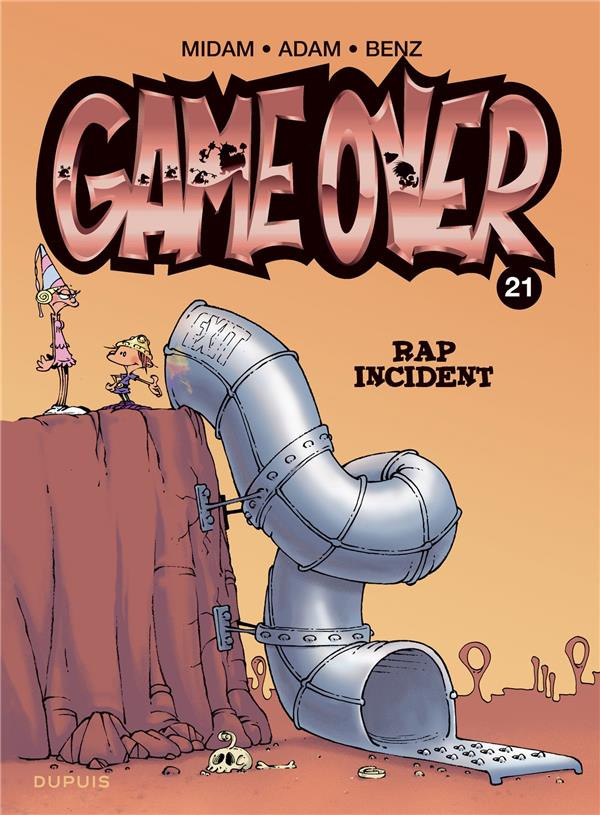 Couverture de l'album Game over Tome 21 Rap incident