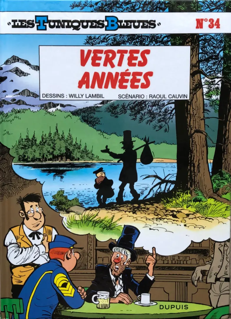 Couverture de l'album Les Tuniques Bleues Tome 34 Vertes années