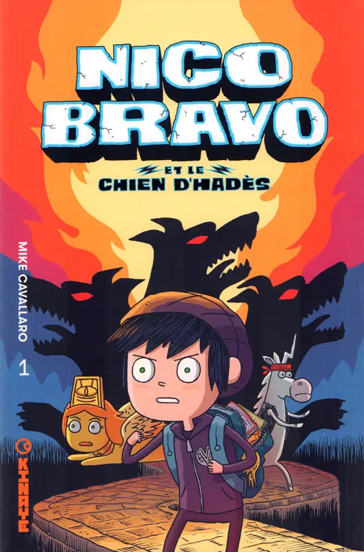 Couverture de l'album Nico Bravo 1 Nico Bravo et le chien d'Hadès