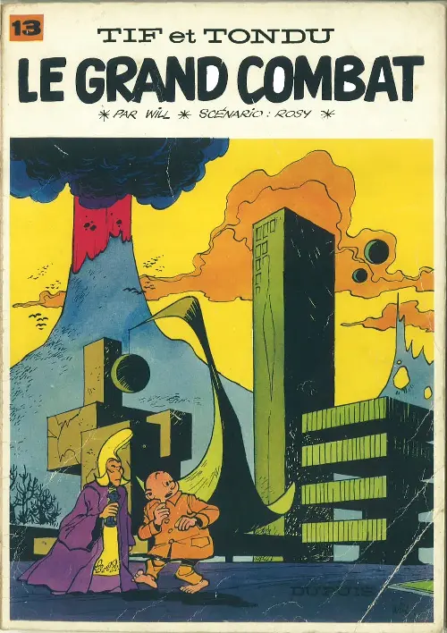 Couverture de l'album Tif et Tondu Tome 13 Le grand combat