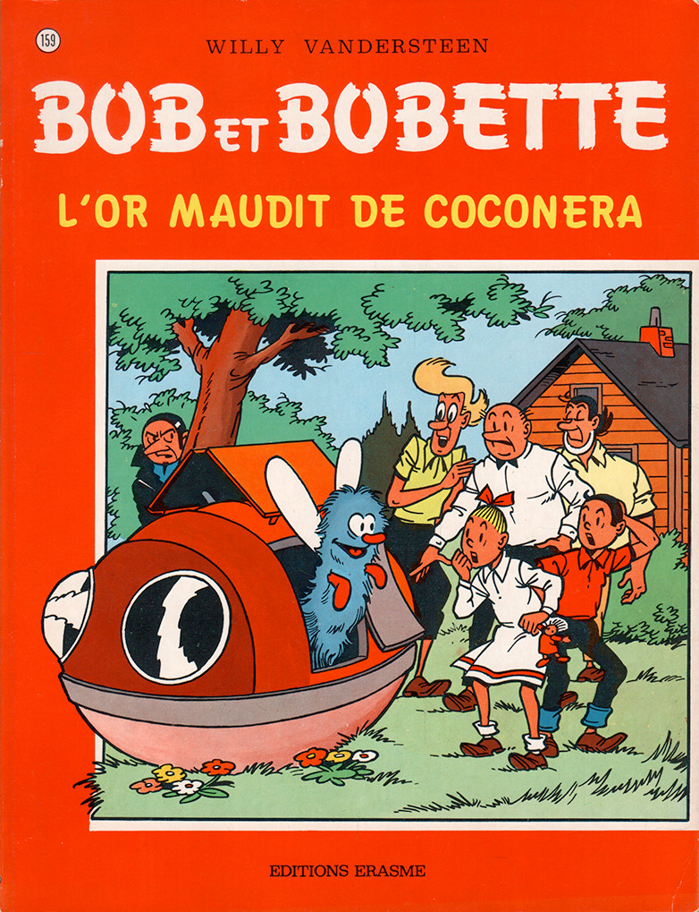 Couverture de l'album Bob et Bobette Tome 159 L'Or maudit de Coconera