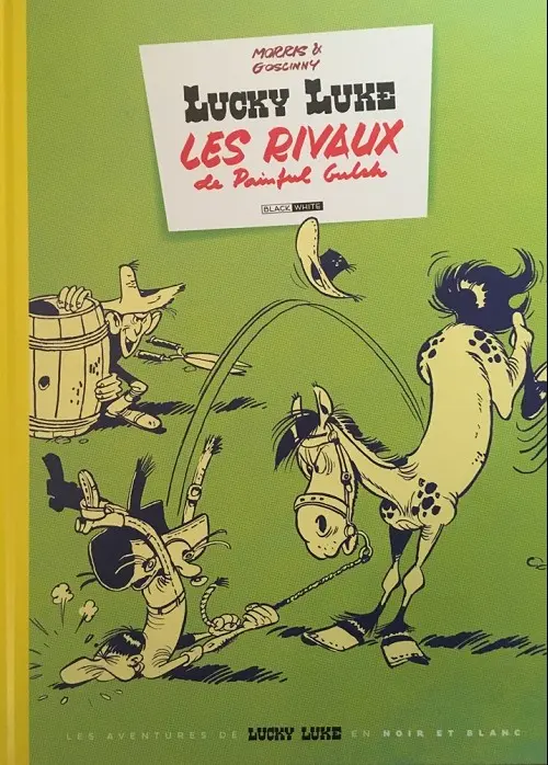 Couverture de l'album Lucky Luke Tome 19 Les rivaux de Painful Gulch