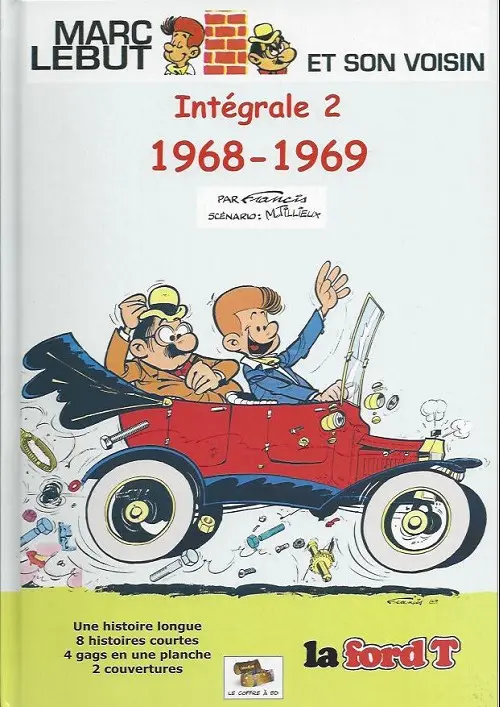 Couverture de l'album Marc Lebut et son voisin Intégrale Intégrale 2 : 1968-1969